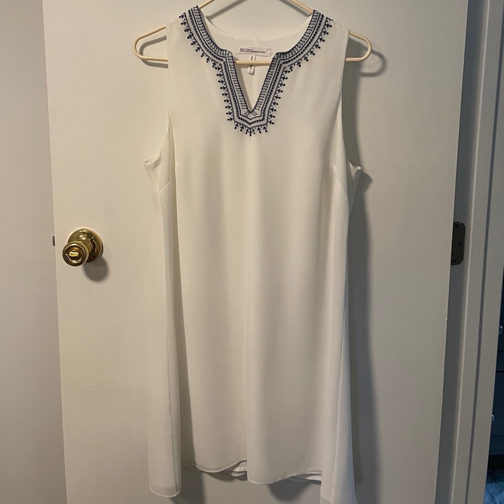BCBG White Dress